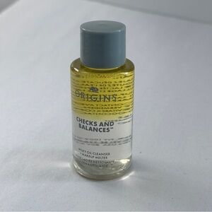 NWT Origins Checks and Balances Milky Oil Cleanser + Makeup Melter Clean Beauty